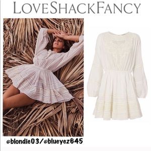 LoveShackFancy “Noelle” dress S